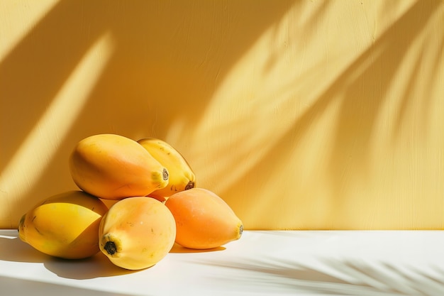 Free Photo tasty  papaya still life