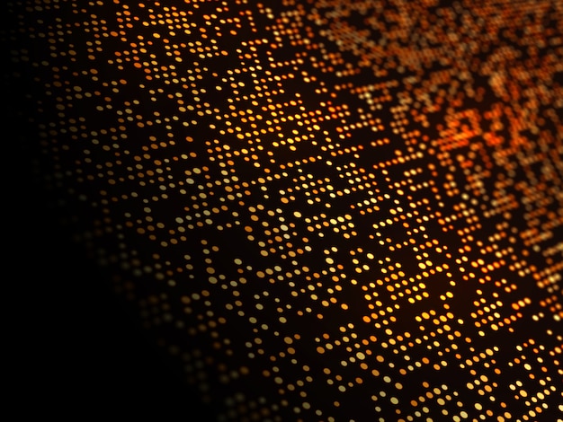 Techno dots abstract background