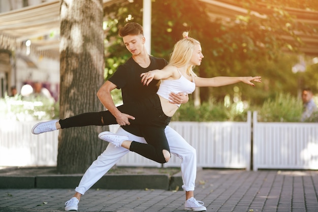 teenager portrait girl standing dance