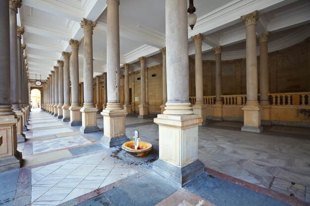 Termal mineral spring  in Karlovy Vary