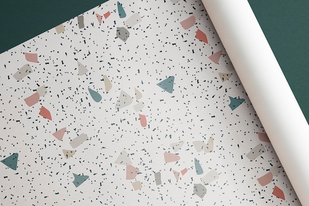 Free Photo terrazzo paper seamless pattern