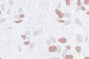 Free photo terrazzo textured floor