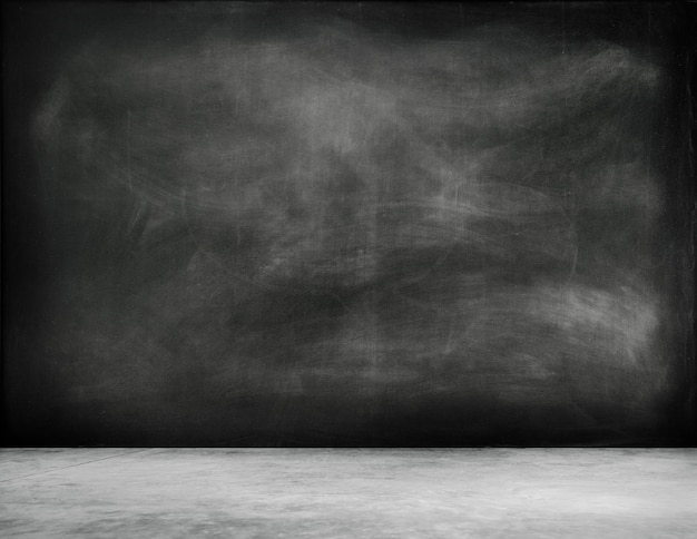 Texture Black Wall on an Empty Room