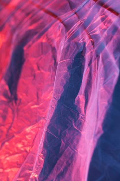 Free photo texture of colorful plastic bag