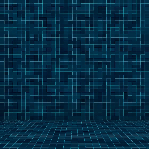 Free photo texture swimming pool mosaic tile background wallpaper banner backdrop