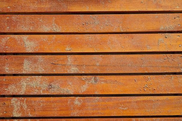 Texture of wooden boards with sand