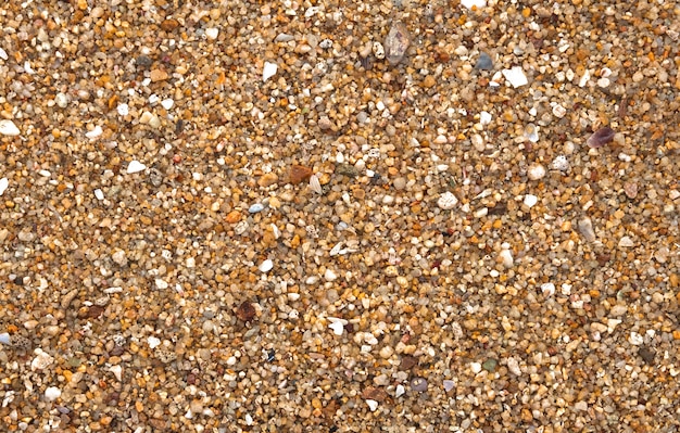 Textured of rough Pebble Stones on Samui beach.