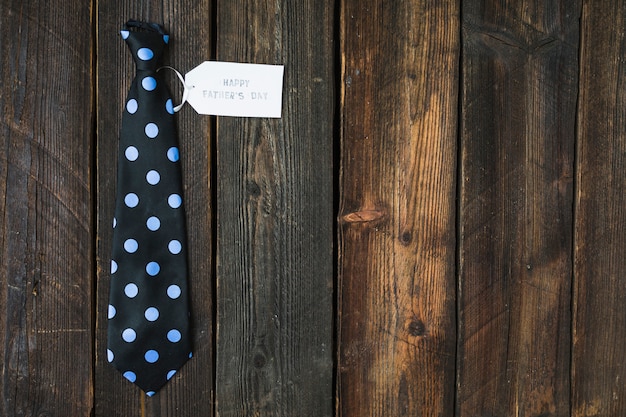 Tie concept for fathers day