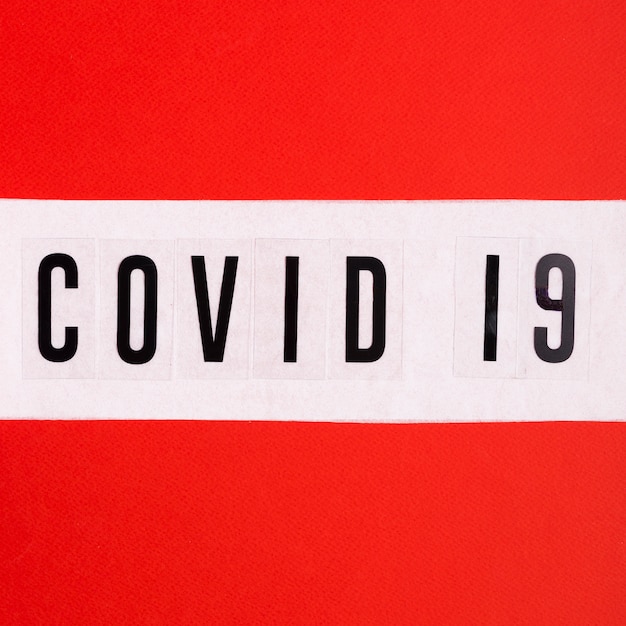 Toilet paper with covid 19