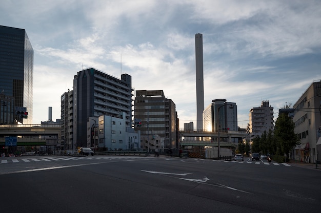 Tokyo cityscape in daytime