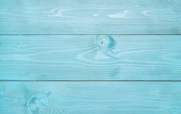 Top view of blue wooden surface