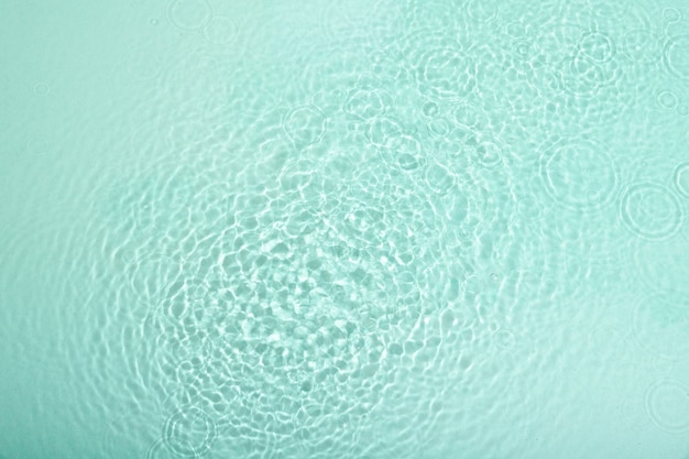 Top view clear ocean water texture