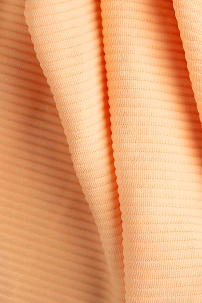 Top view of fabric texture