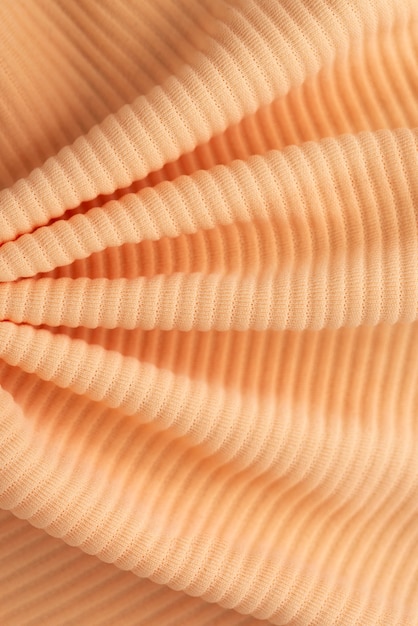 Top view of fabric texture