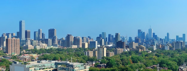 Toronto city panorama