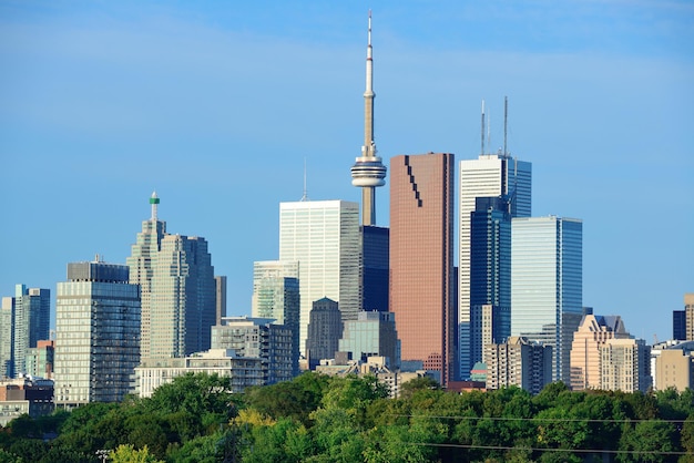 Free photo toronto skyline