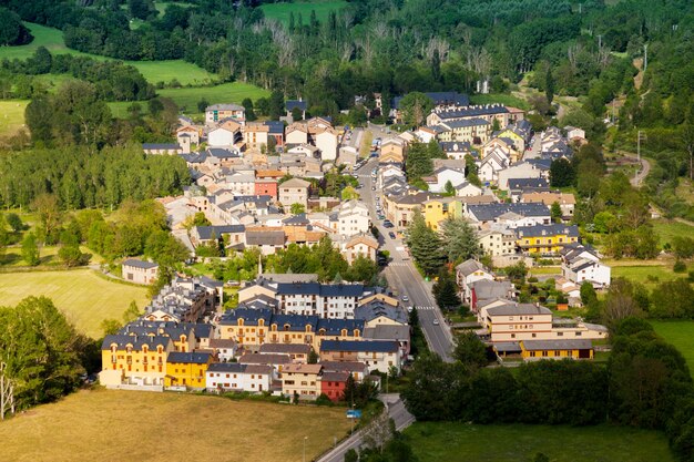 town in  Pyrenees. Castejon de Sos