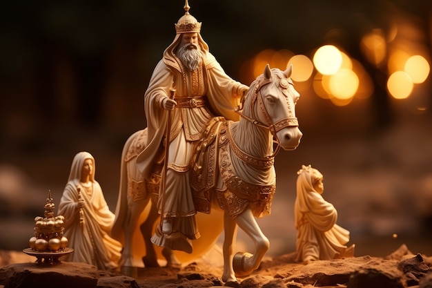 Free Photo toys of three wise men