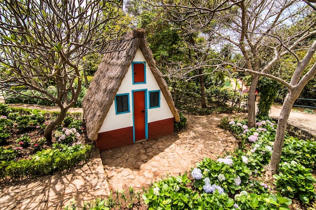 Traditional house in Madeira, Portugal