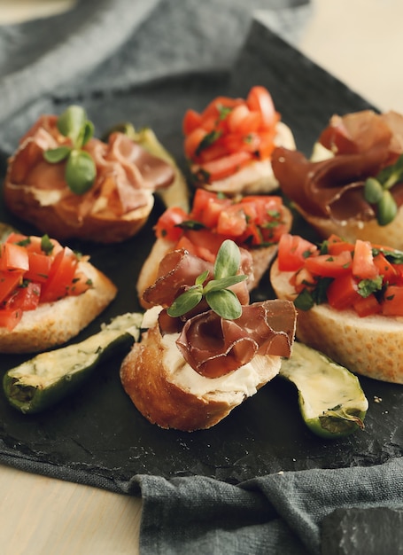 Free photo traditional spanish tapas