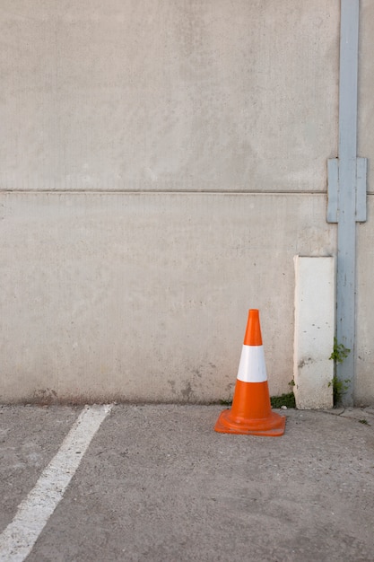 Free photo traffic cone