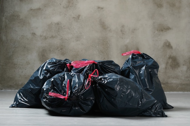 Free photo trash bags