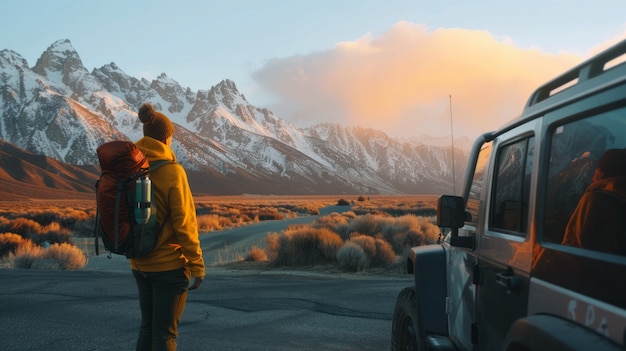 Traveling with off-road car