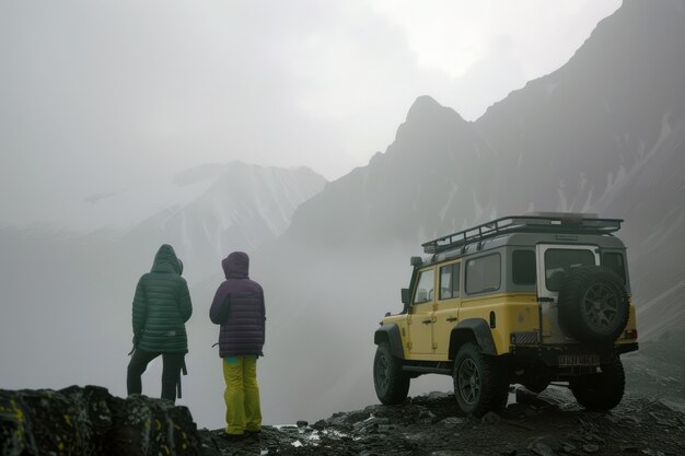 Traveling with off-road car