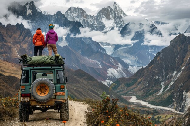 Traveling with off-road car