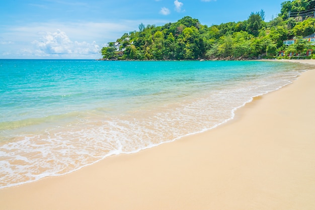 Tropical beach and sea