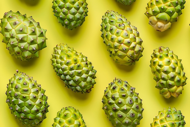 Free photo tropical fruits pattern