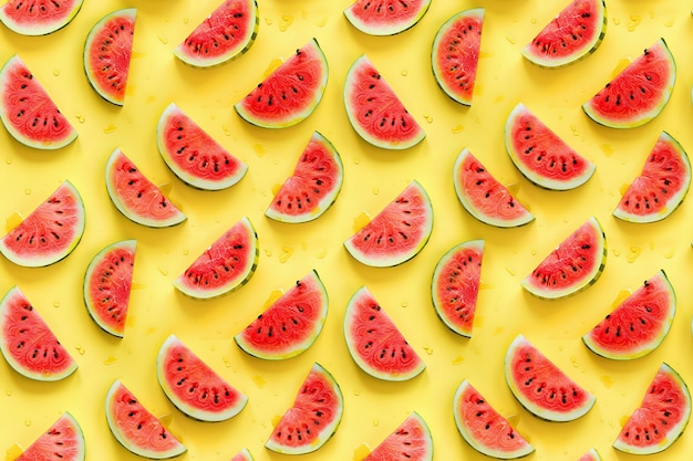 Free photo tropical fruits pattern