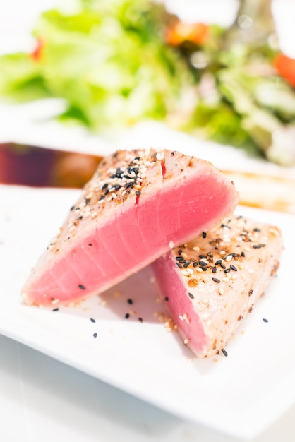 Free photo tuna steak