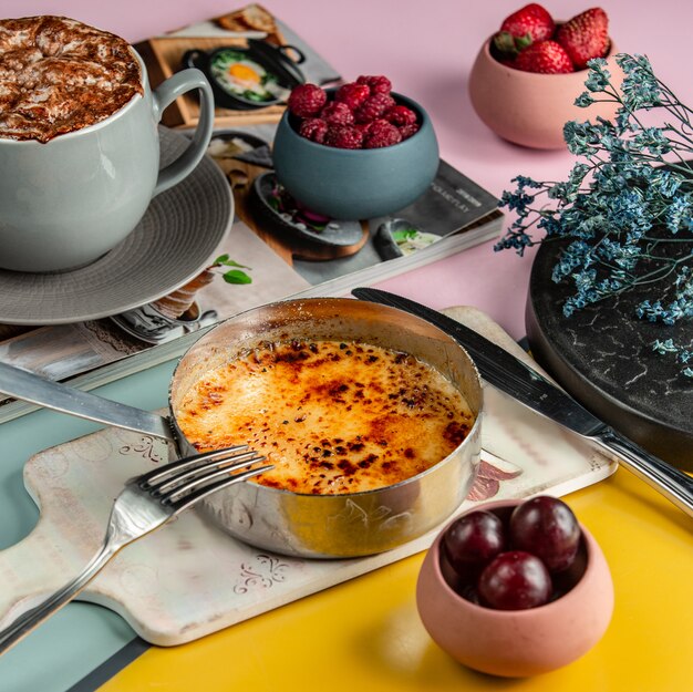 Turkish traditional delight on the table