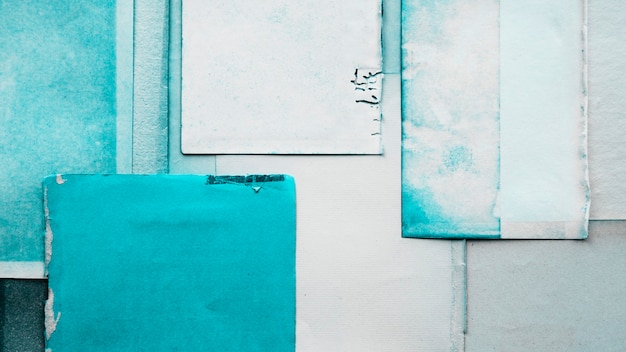 Turquoise paper background texture