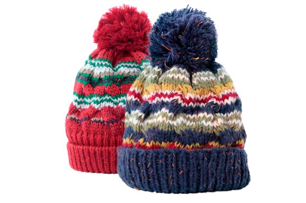 Two wool hats