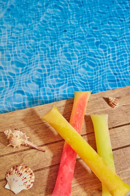 Typical brazilian freezies still life