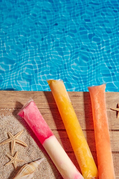 Typical brazilian freezies still life