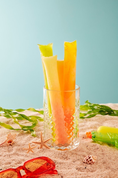 Typical brazilian freezies still life