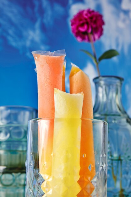 Typical brazilian freezies still life