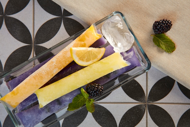 Typical brazilian freezies still life