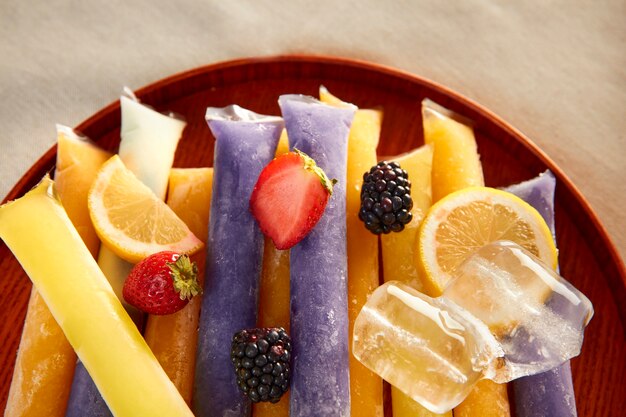 Typical brazilian freezies still life