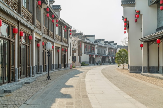 typical village street