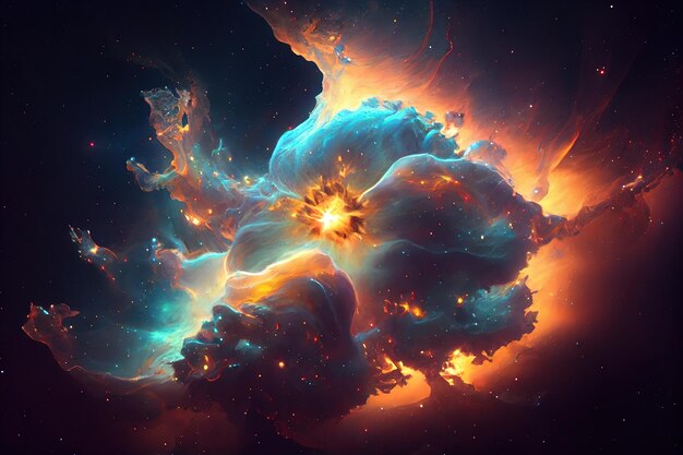 Ultra Detailed Nebula Abstract Wallpaper 5