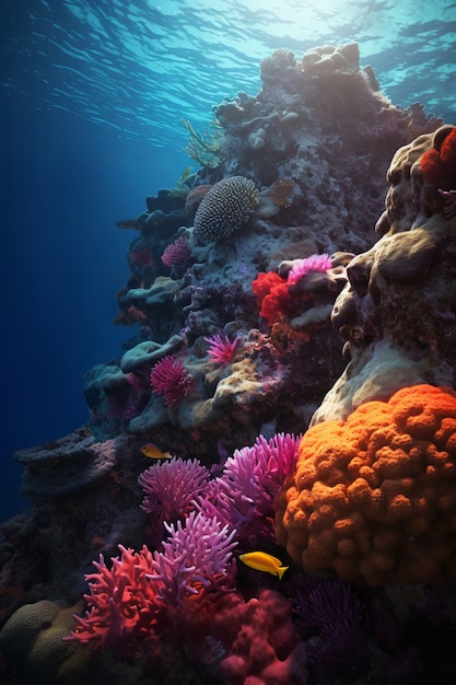 Underwater landscape