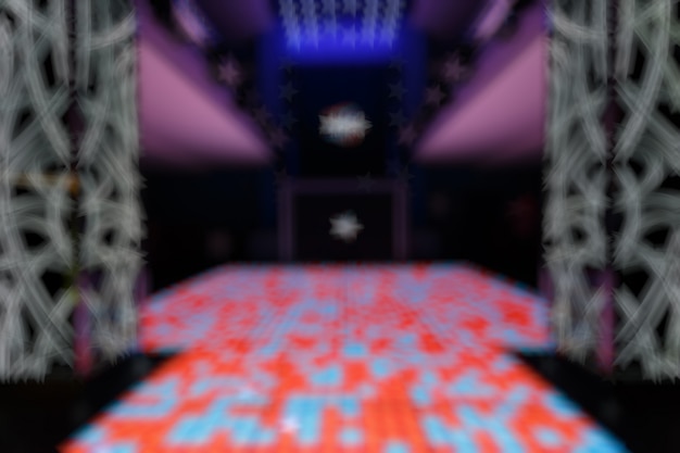 Free photo unfocused entry disco colors