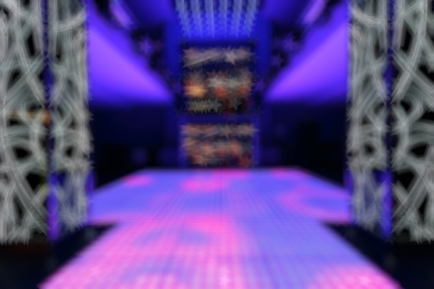 Free photo unfocused entry disco colors