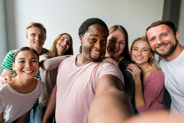 United community taking a selfie together