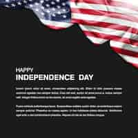 Free photo united states background design