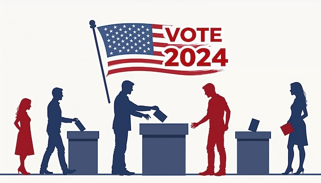 Us elections 2024 concept